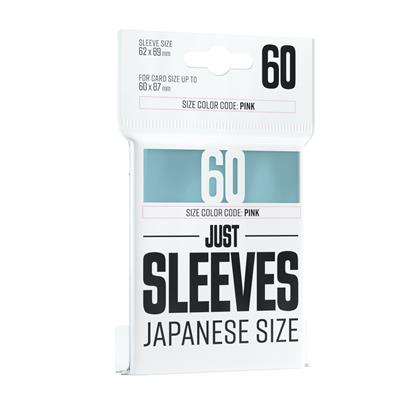 JUST SLEEVES JAPANESE SIZE CLEAR (60)